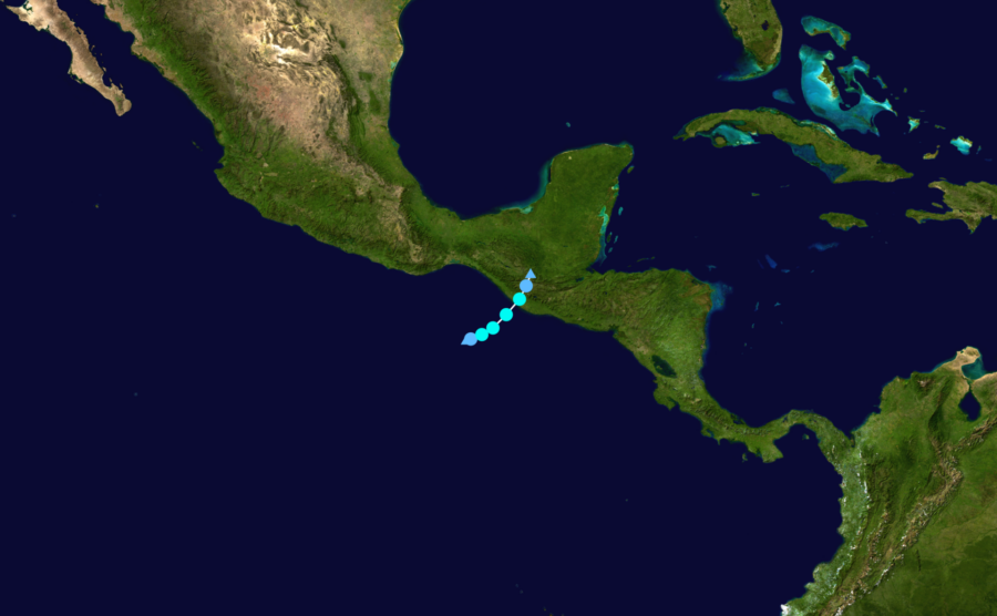 Tormenta Tropical Agatha