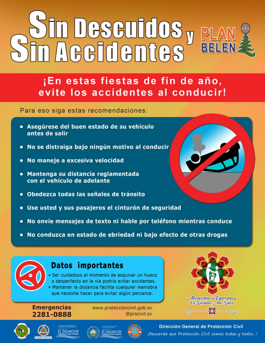 Plan Belen 2015 - Afiche "Sin Accidentes"